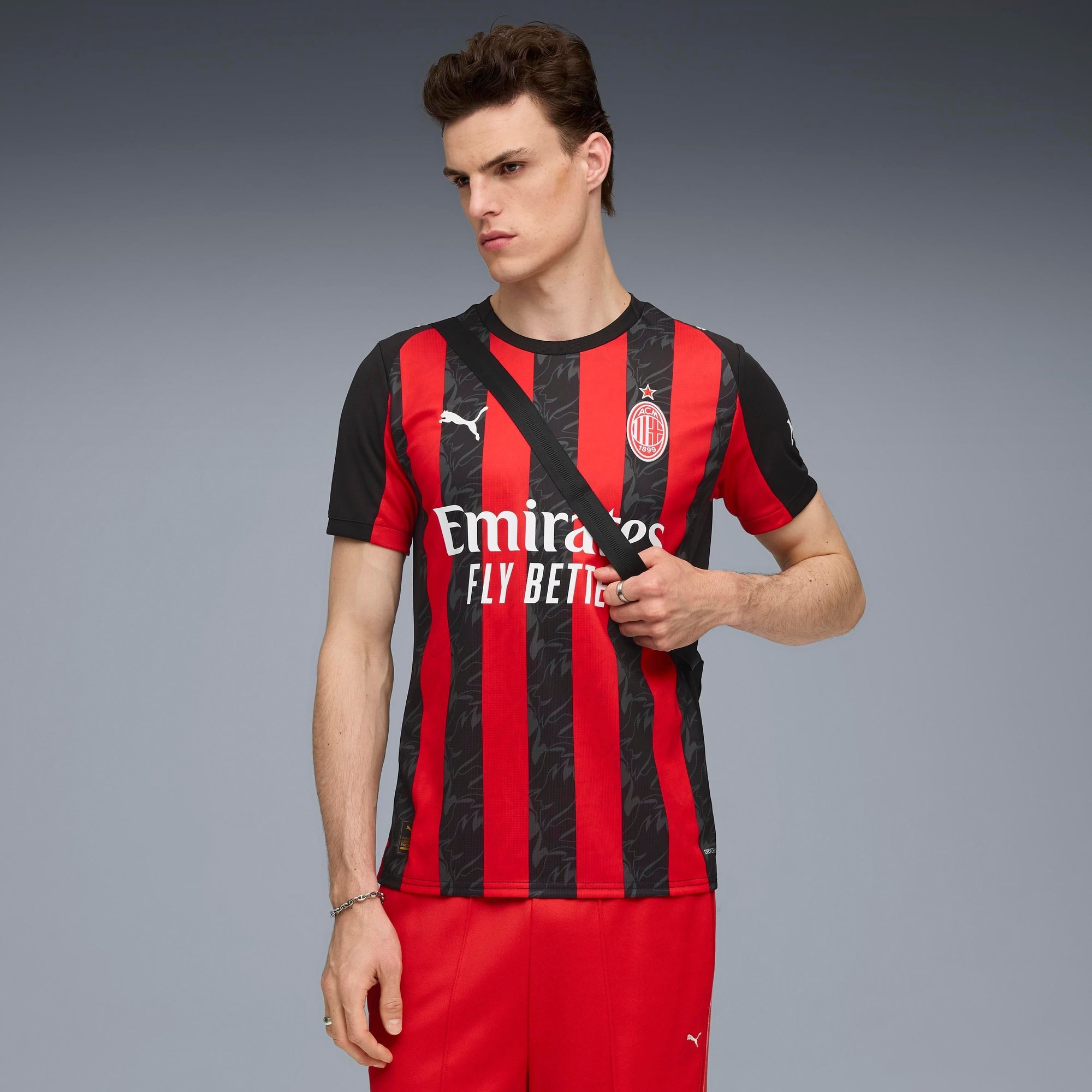 Puma AC Milan 25/26 Home Jersey Red/Black