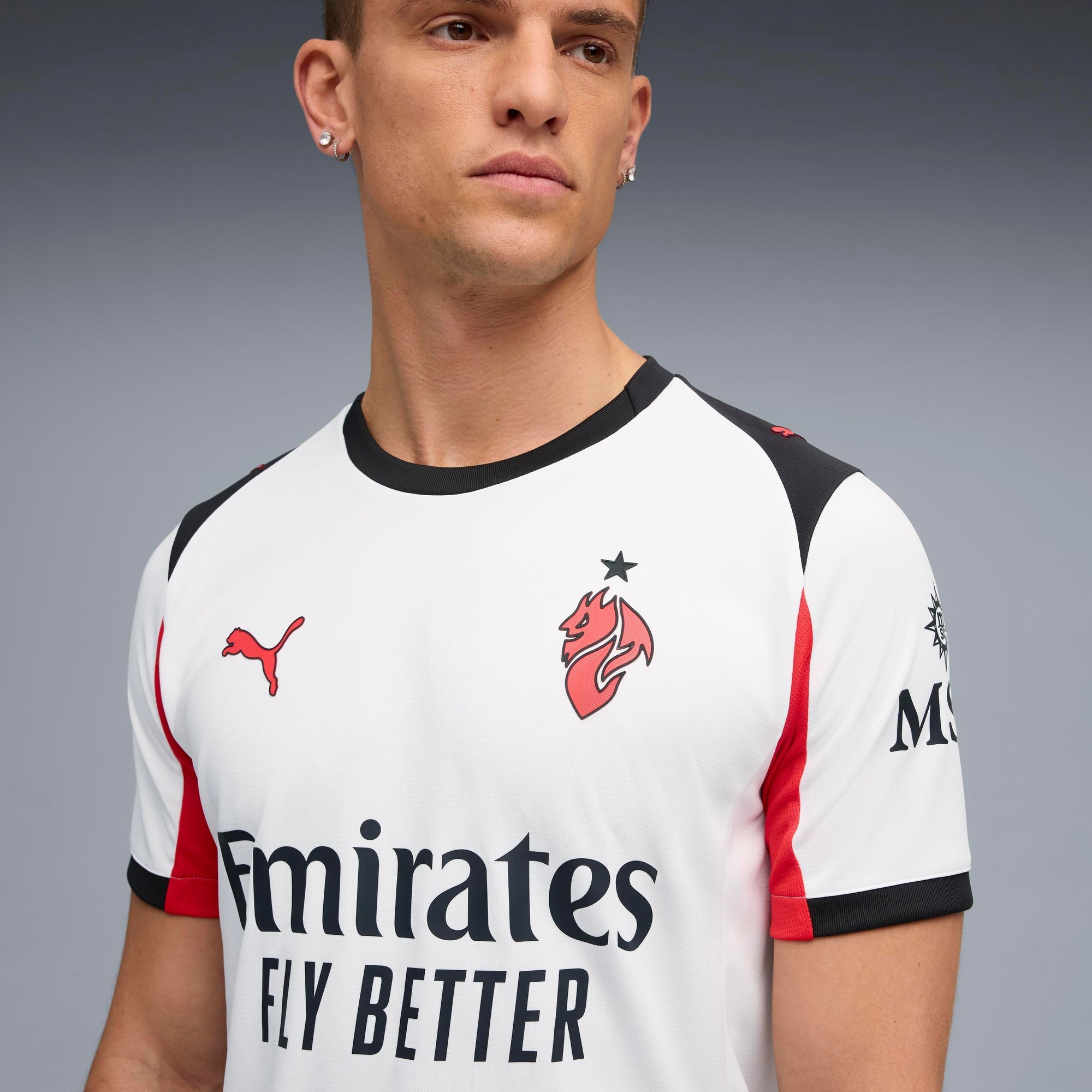 Puma AC Milan 25/26 Away Jersey White