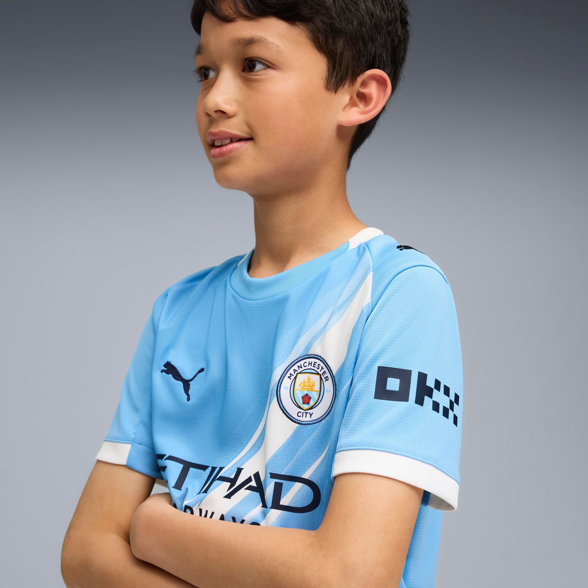 Puma Manchester City 25/26 Home Jersey Youth