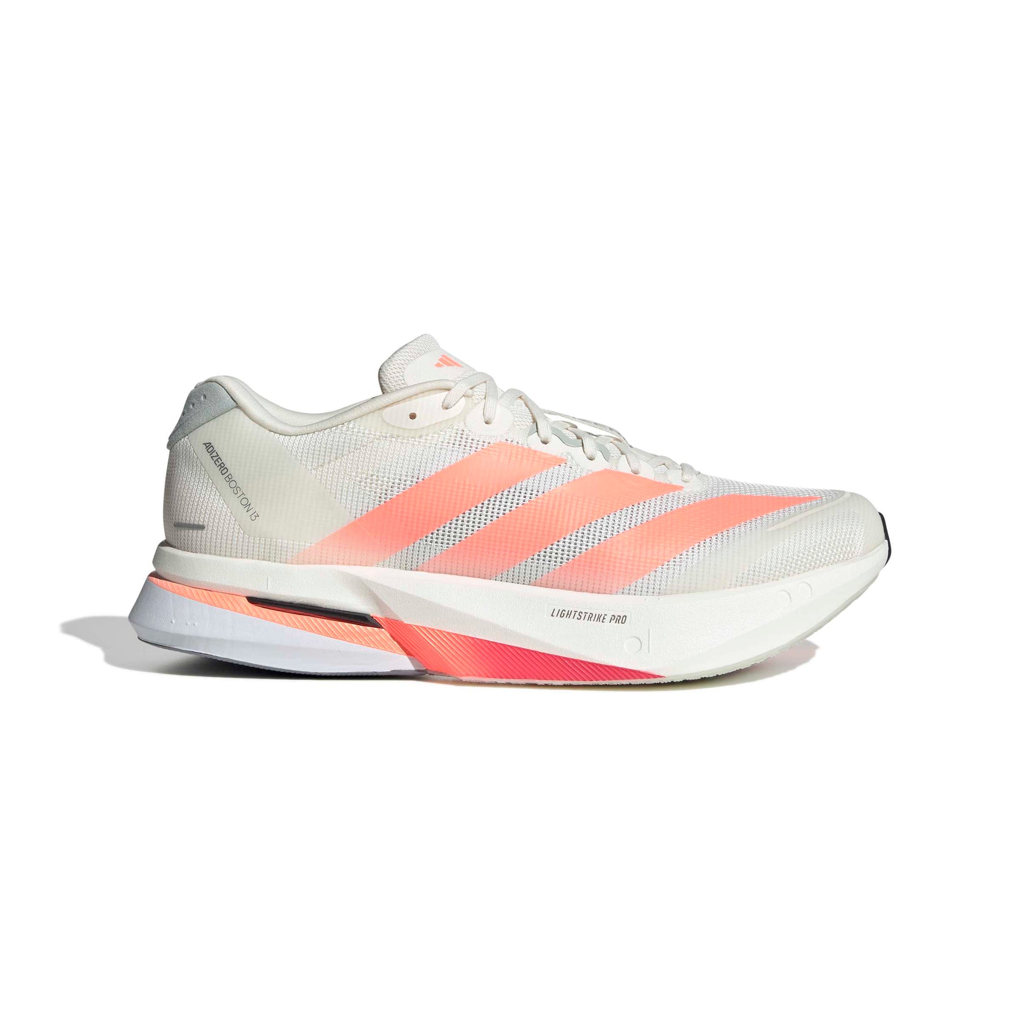 Adidas Adizero Boston 13 Off White / Lucid Orange