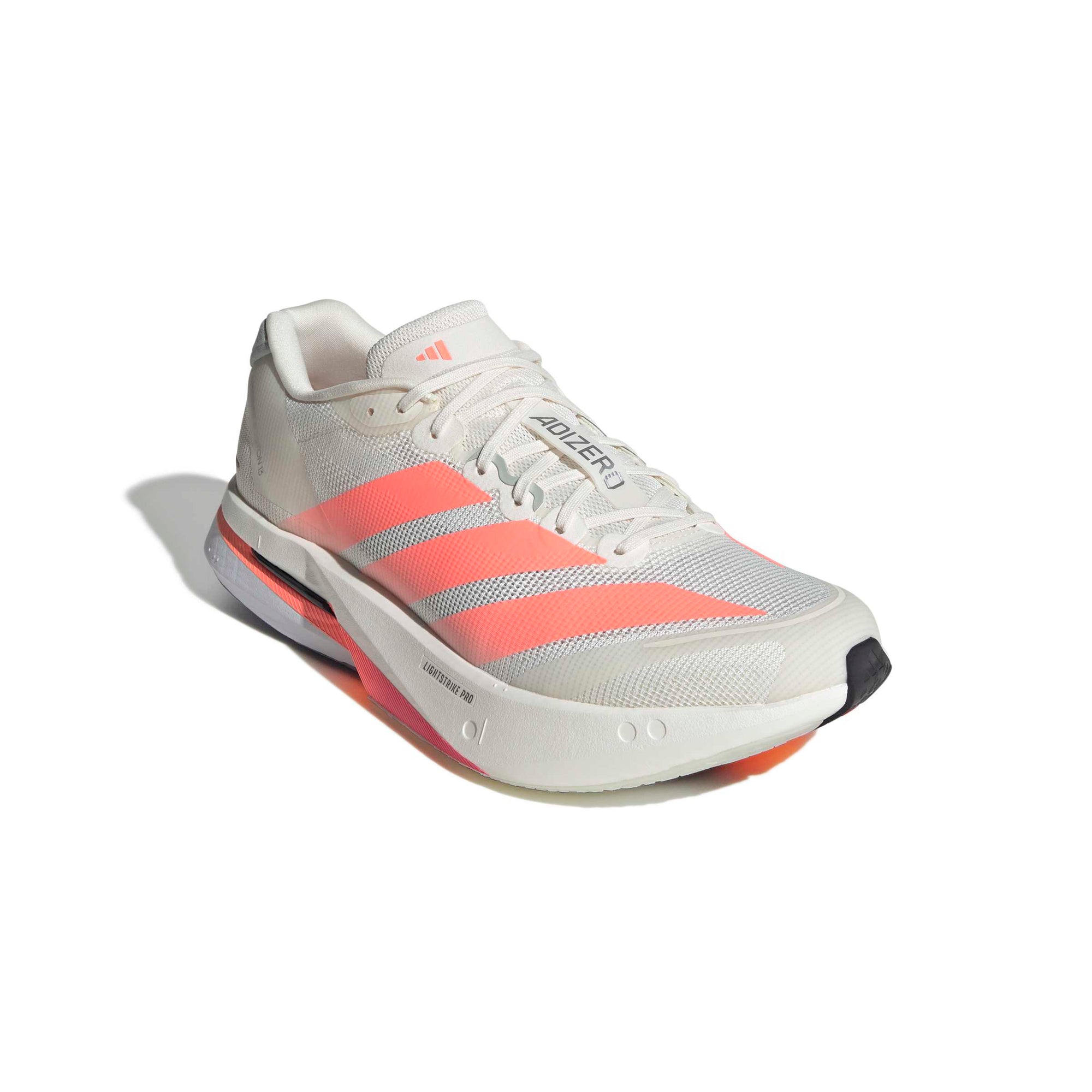 Adidas Adizero Boston 13 Off White / Lucid Orange