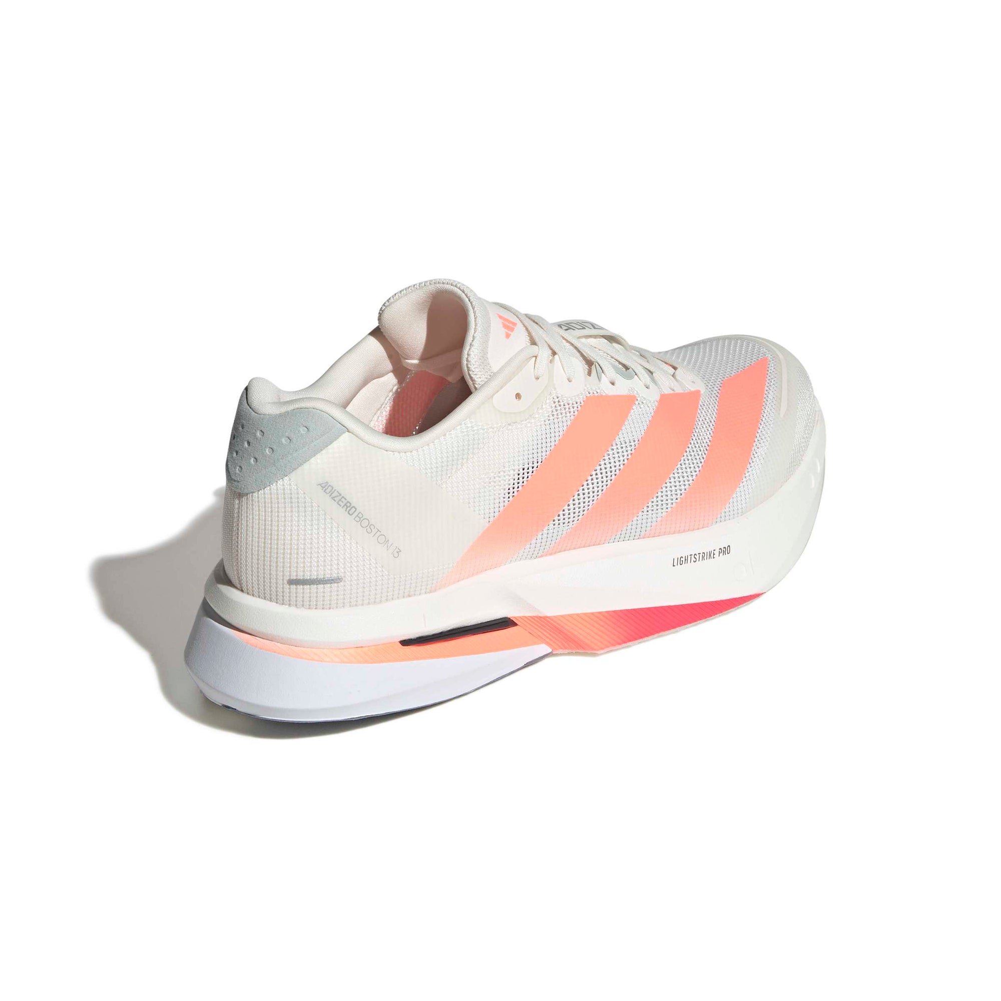 Adidas Adizero Boston 13 Off White / Lucid Orange